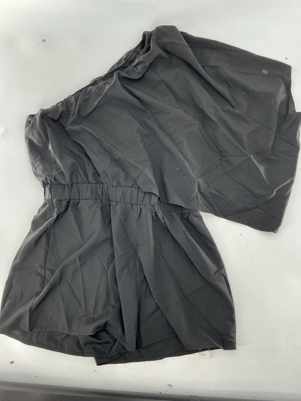 CUPSHE Women's One Shoulder Romper 3/4 Sleeve new large - Picture 3 of 5